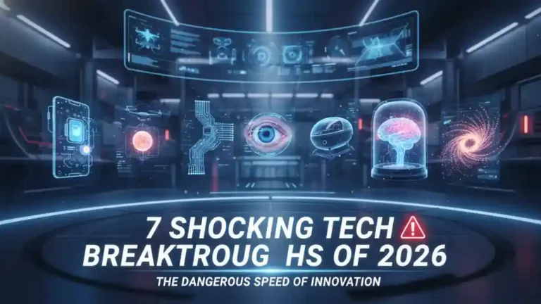 2026 की 7 चौंकाने वाली तकनीकी सफलताएँ: नवाचार की खतरनाक गति, विजन दिव्यांग अर्जुन