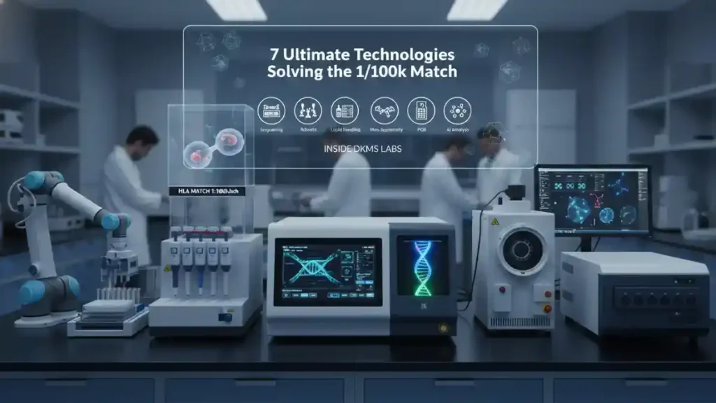 7 Ultimate Technologies Solving the 1/100k Match: In DKMS Labs