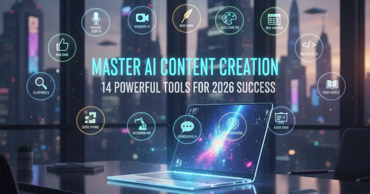 Master AI Content Creation: 14 Powerful Tools for 2026 Success